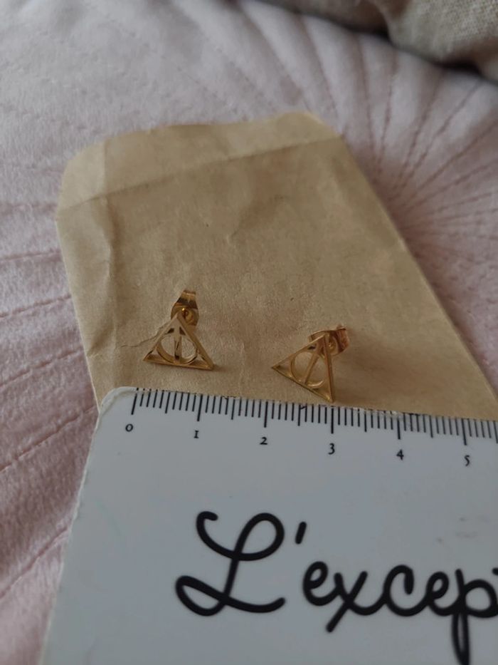 Boucles d'oreilles harry potter - photo numéro 6