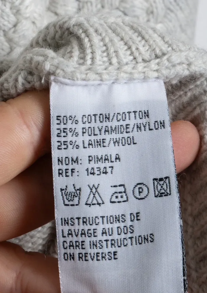 Poncho / Pull sans manches Sud Express T Unique - photo numéro 11