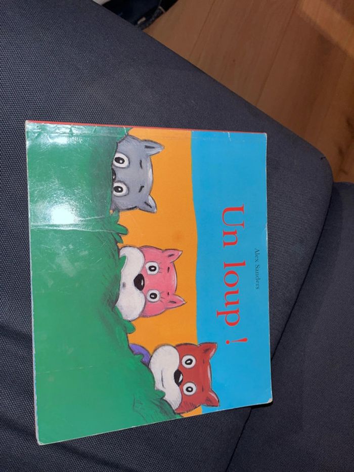 Livre pour enfants un loup par Alex Sanders