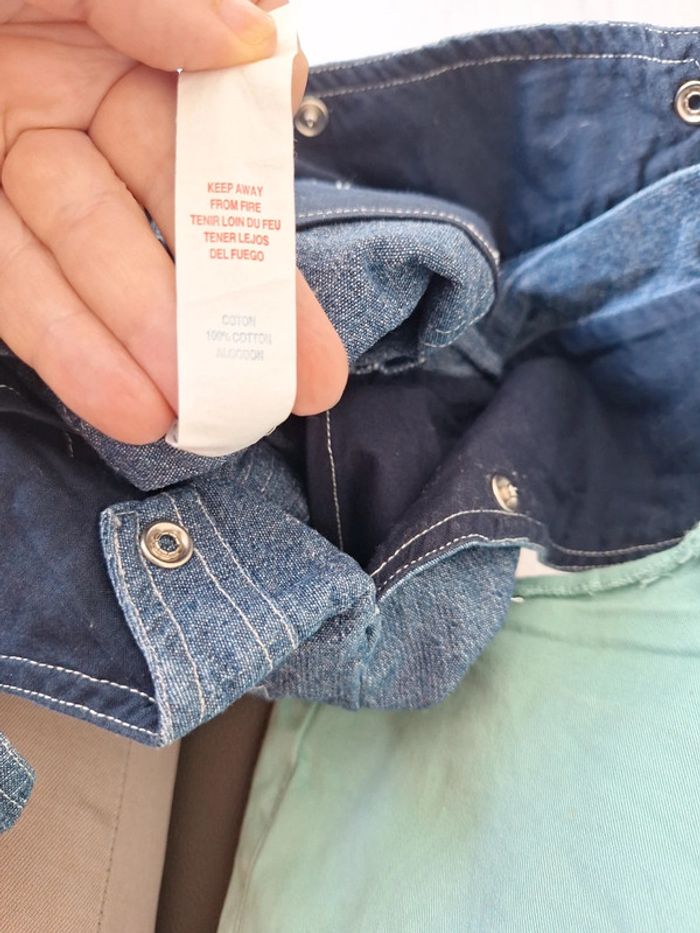 Salopette en jean 6 mois Sergent Major - photo numéro 12