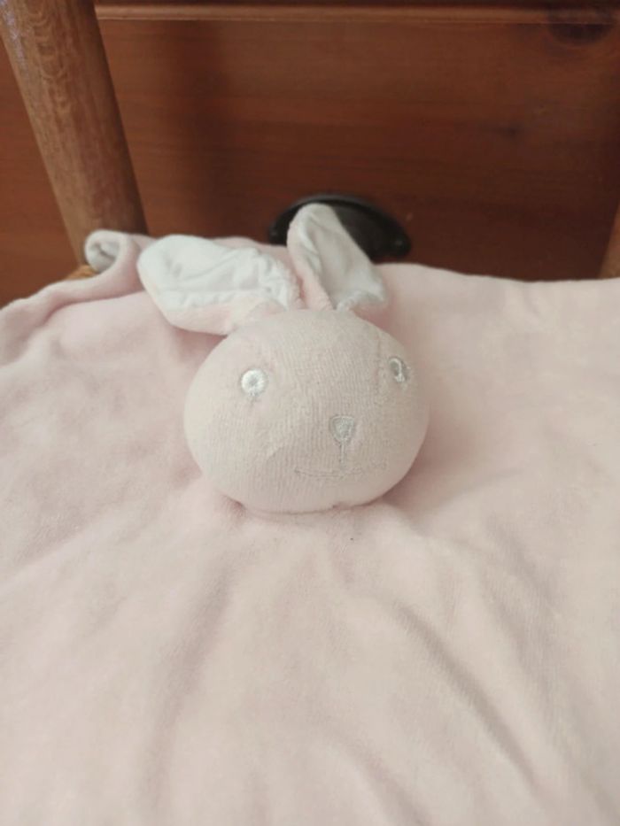 Doudou lapin Bambino rose tbe - photo numéro 2