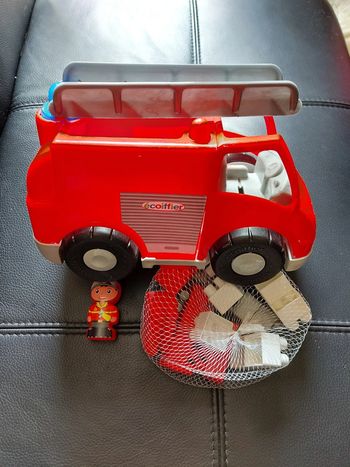 Camion de pompiers ecoiffier