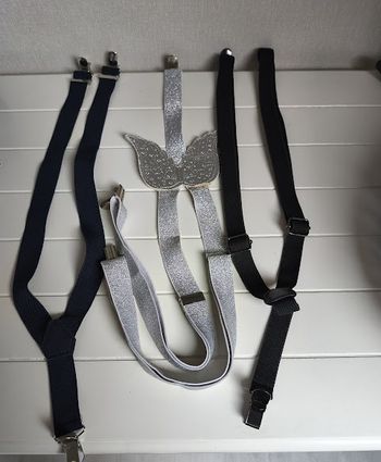 Lot de 3 paires de bretelles