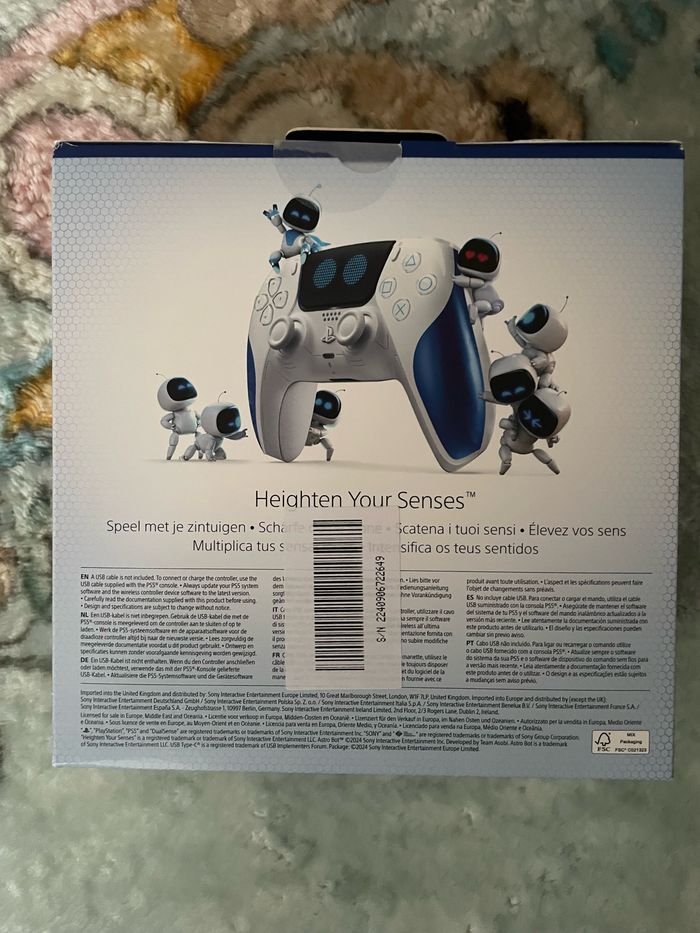 Manette Dualsense Edition Limitée Astro Bot pour sony playstation Ps5 limited - Consoles