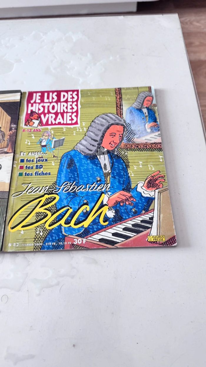 Lot de 3 magazines Je lis des histoires vraies – État bon – Complets - photo numéro 4
