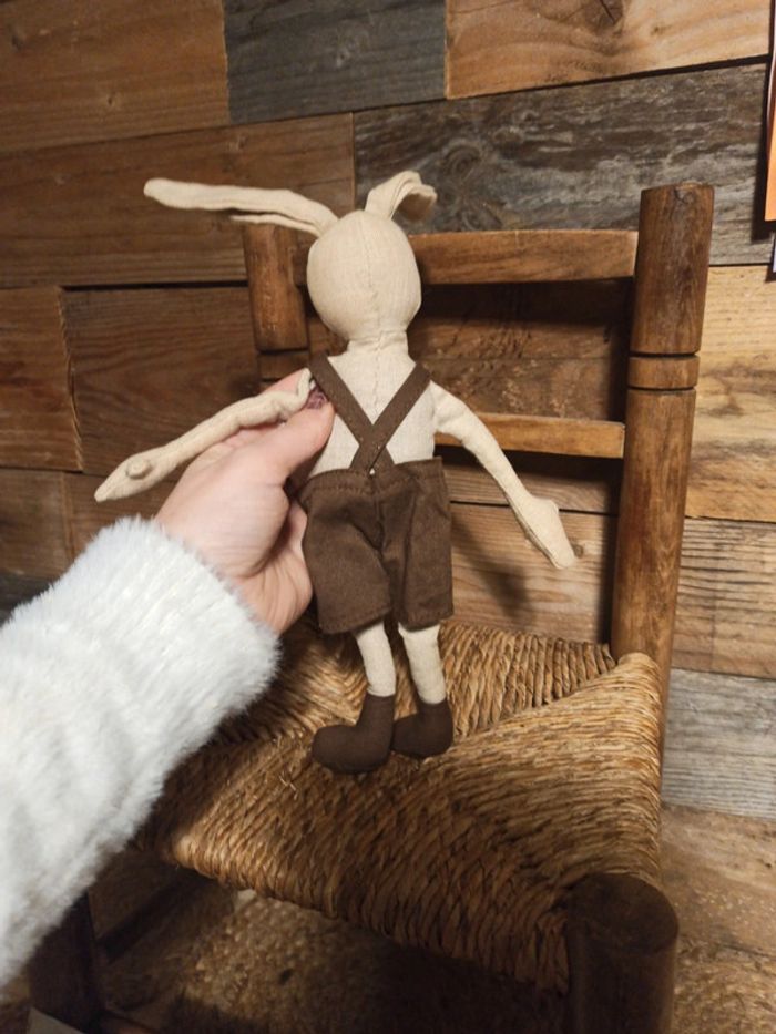 Peluche lapin côté table tbe - photo numéro 6