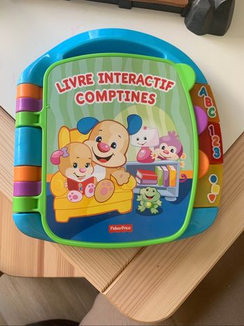 LIVRE INTERACTIF COMPTINES