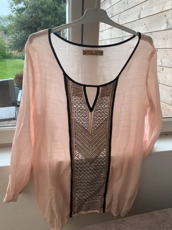Blouse rose clair taille 36