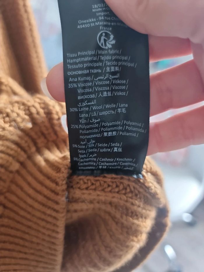 Pull ikks taille s - photo numéro 4
