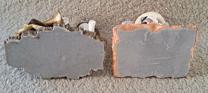 🗿 Lot de 2 décorations statuettes chats - photo numéro 5