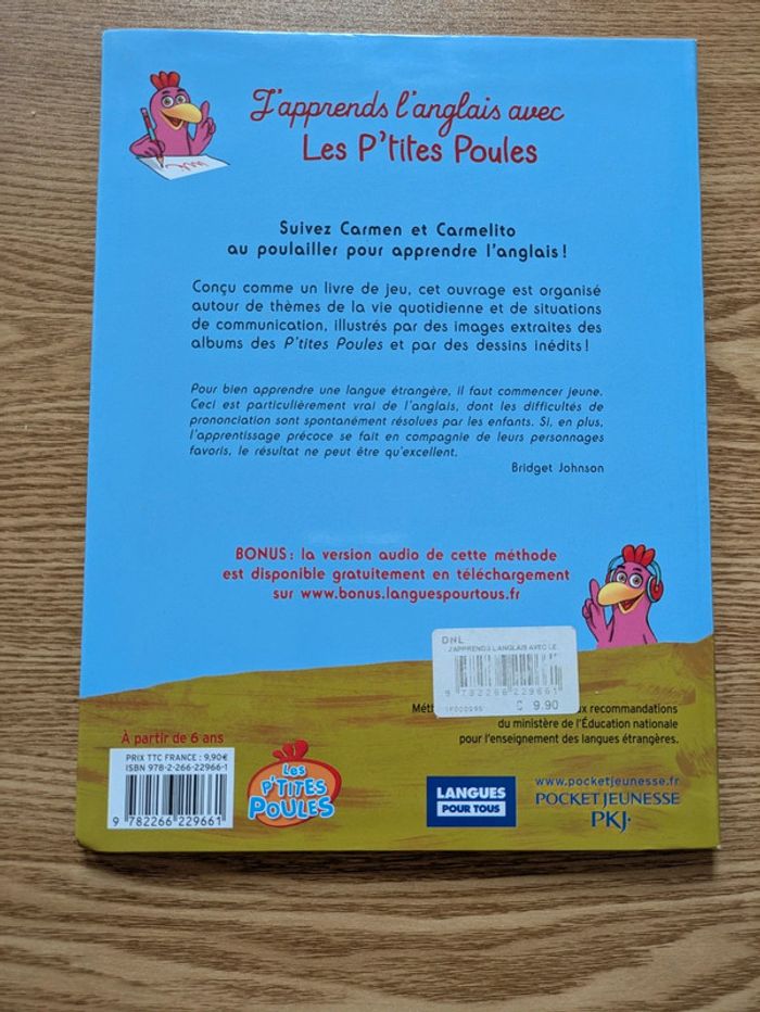 J'apprends l'anglais avec les p'tites poules - photo numéro 2