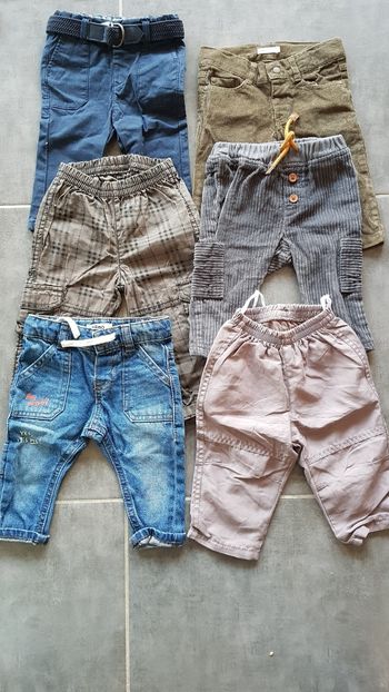 Pantalons 6 mois