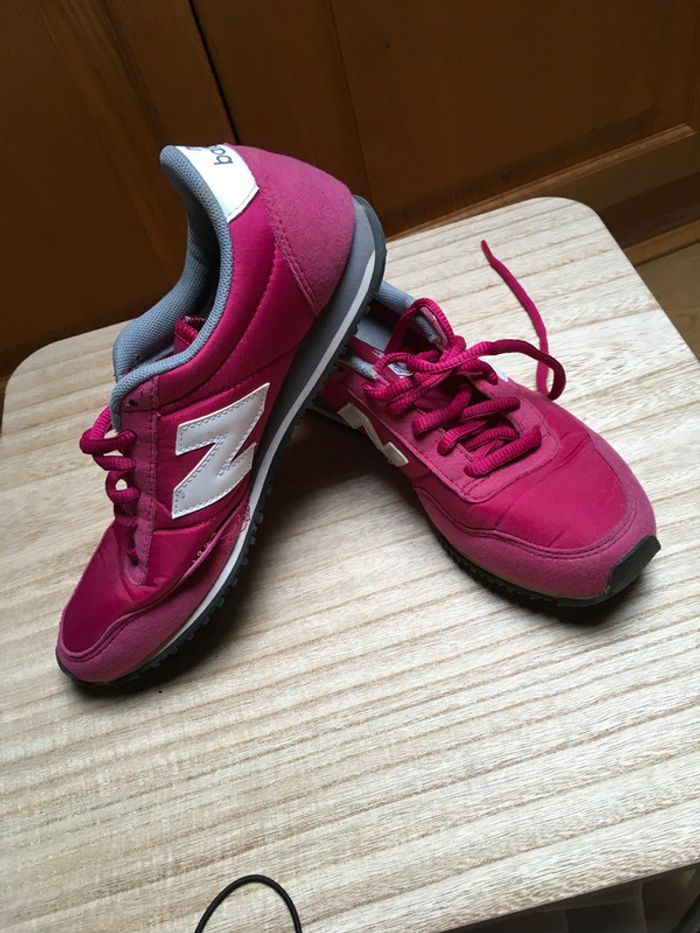 Basket New Balance Rose - photo numéro 2