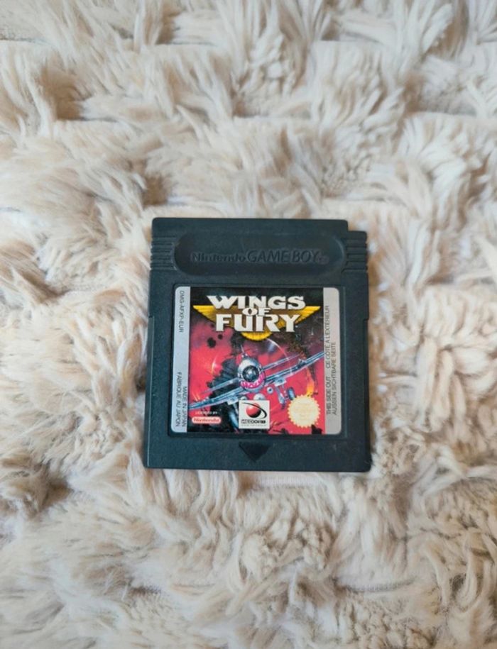 Jeu GameBoy wings of fury
