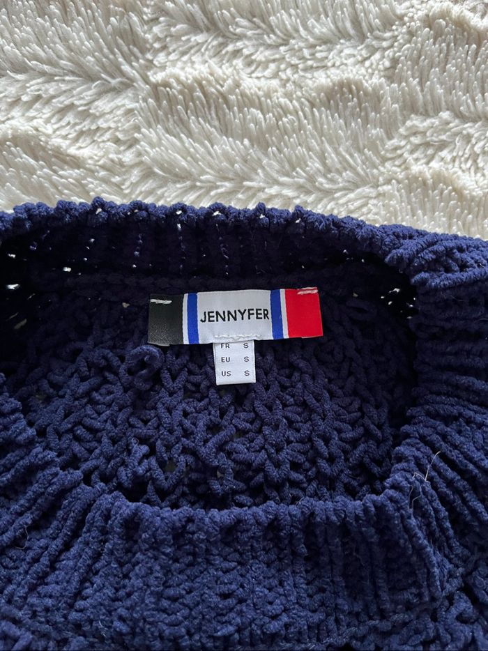 Pull bleu marine - photo numéro 4