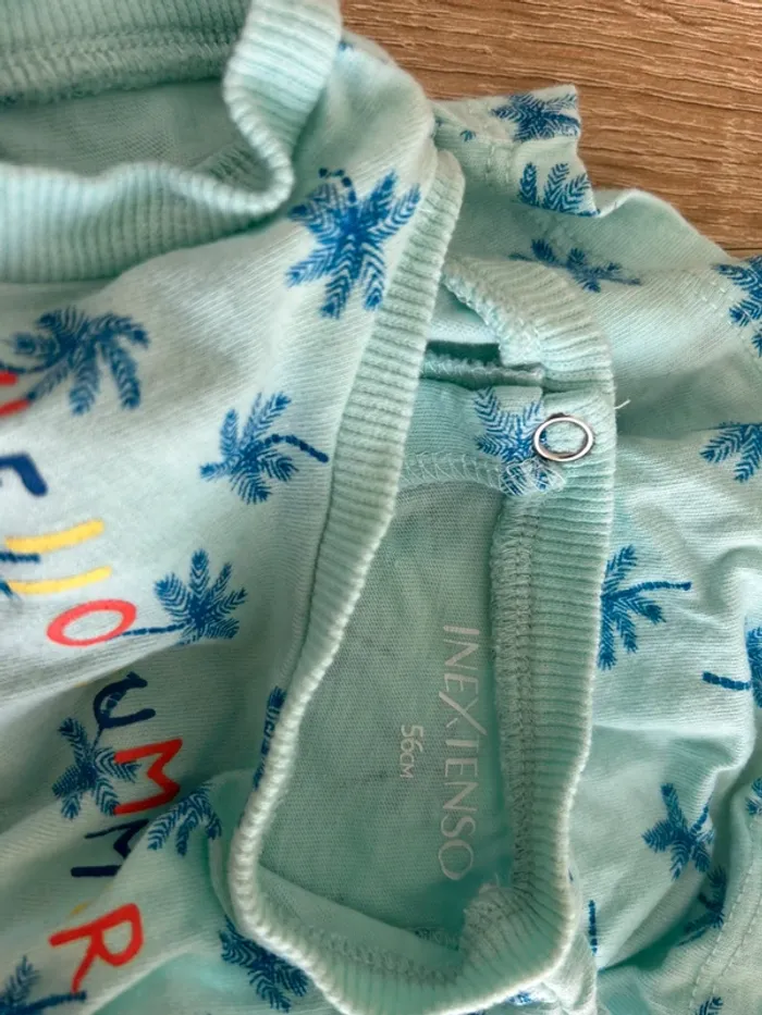 3 petits habits bébé été 56 cm - photo numéro 3