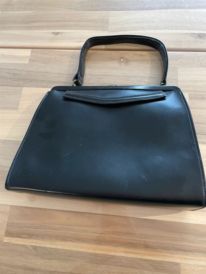Sac à main rétro noir - photo numéro 2