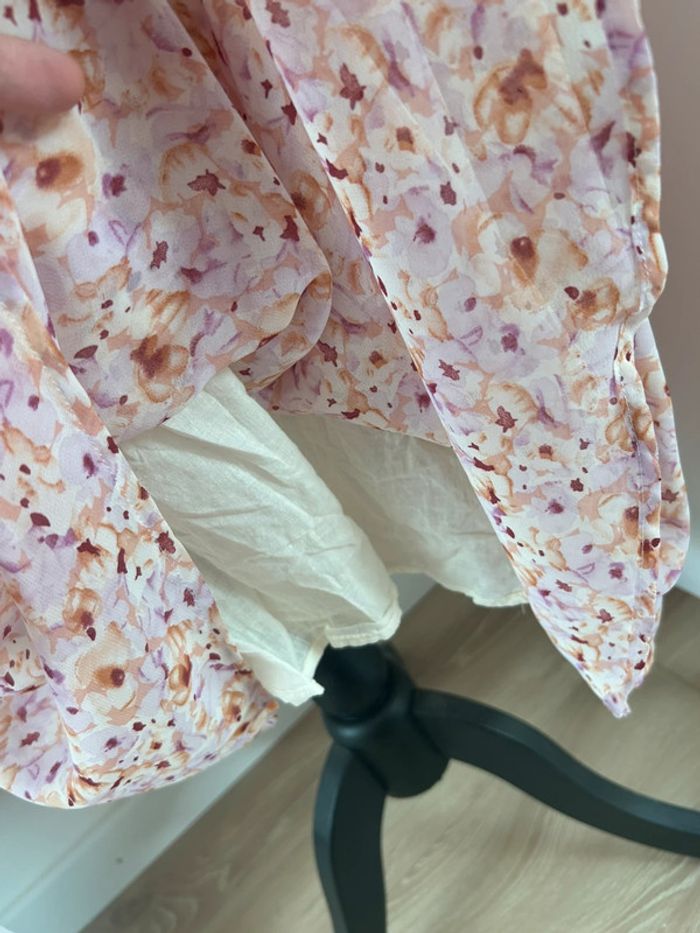 Robe longue fleurie taille L - photo numéro 4