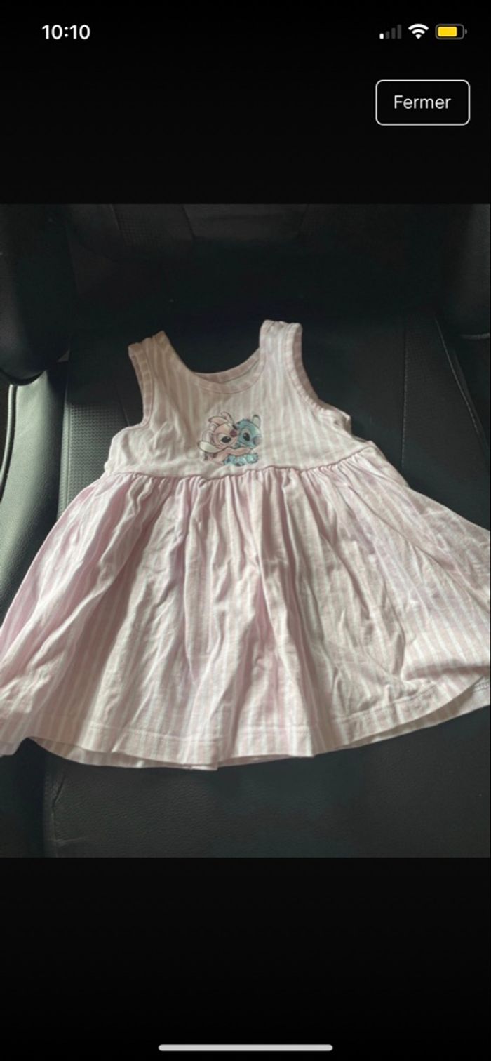 Robe fille Stitch