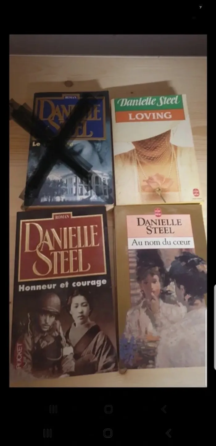 Lot livres Danielle Steel
