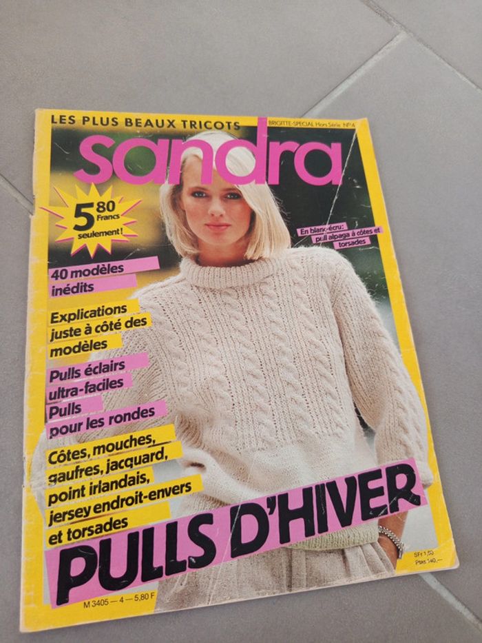 Magazine les plus beaux tricots hiver