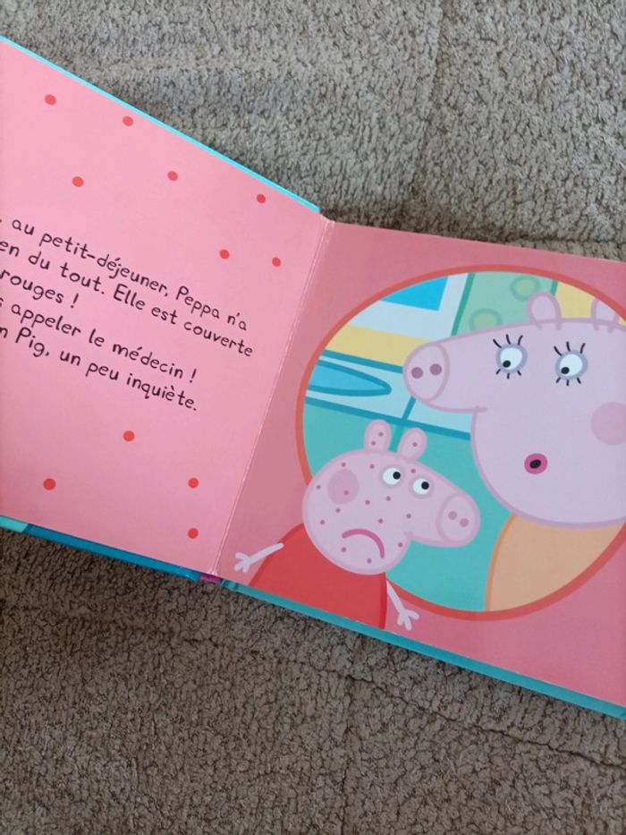 Livre Peppa pig cartonné : Peppa est malade - photo numéro 8