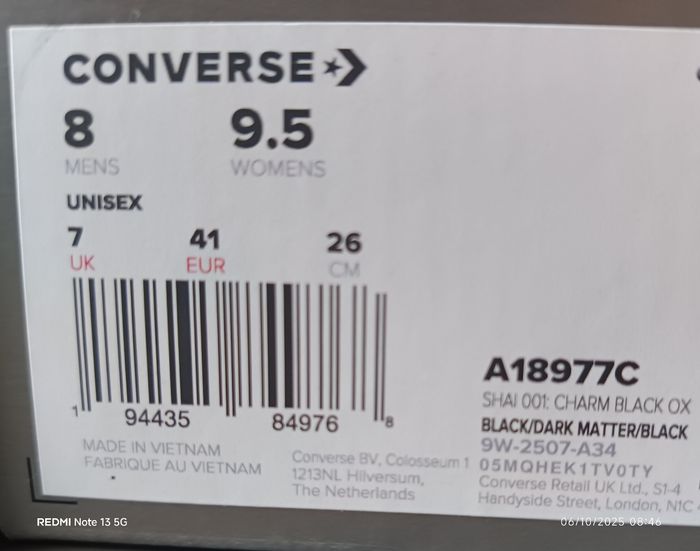 Converse Shai 001 Charm Black ox - photo numéro 9