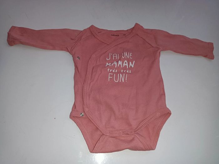 Body manche longue fille