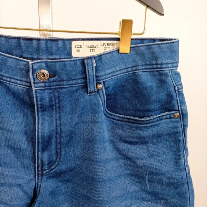 Short jogging bleu marine homme Livergy Taille XL A870 - photo numéro 2