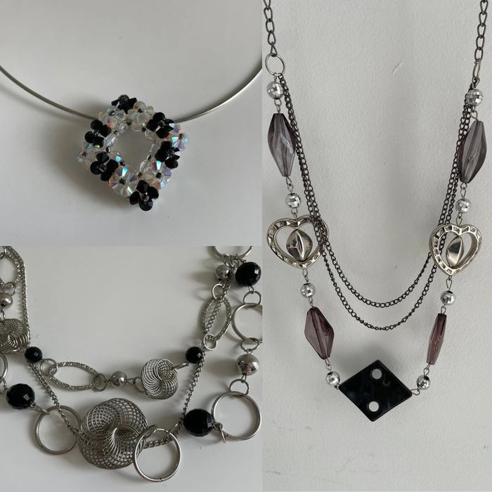 Collier noir original