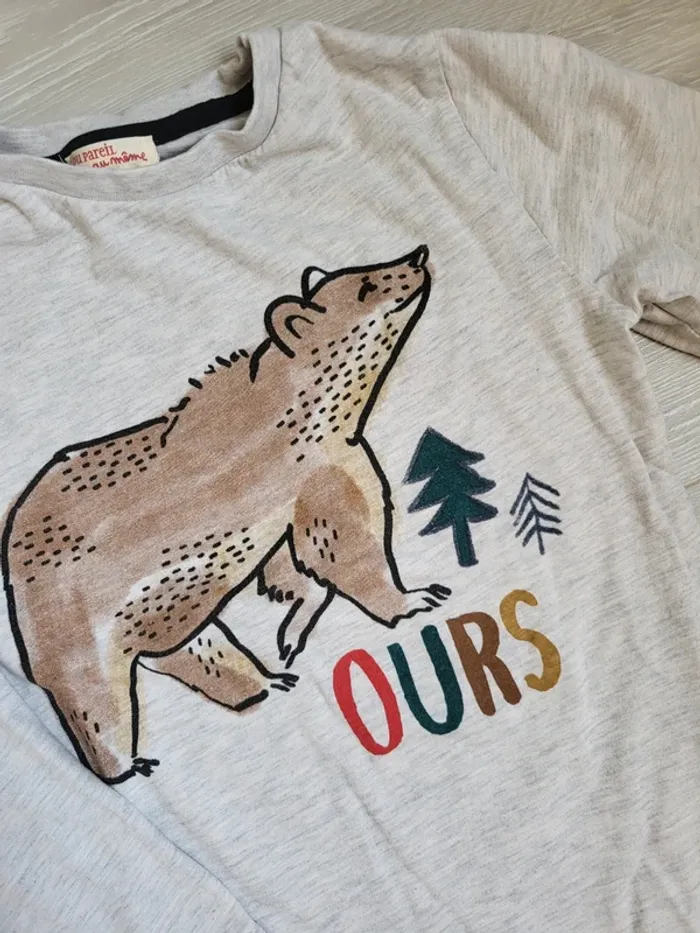 T-shirt manches longues DPAM - photo numéro 2