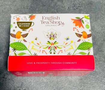 English tea shop calendrier de l’avent thé biologique