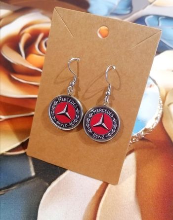 Boucle d'oreille Mercedes benz 