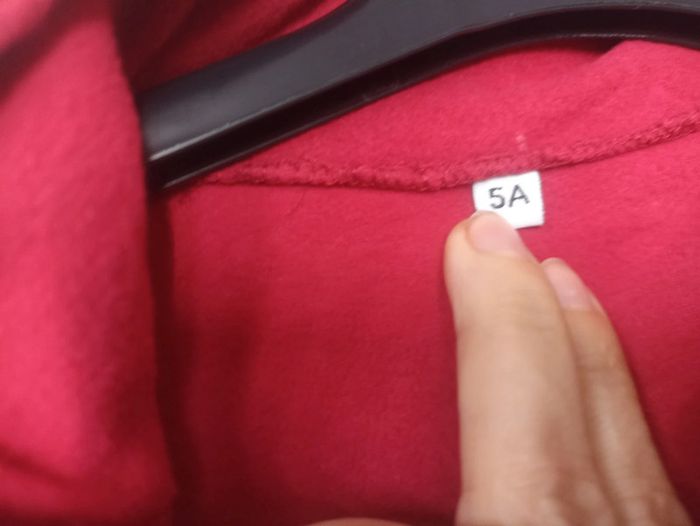 Veste polaire rouge 5 ans - photo numéro 2