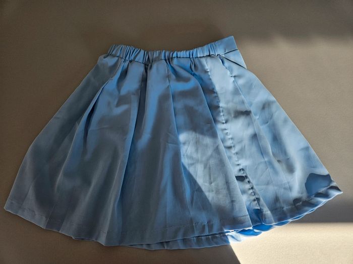 Jupe fluide bleu ciel 9 ans - photo numéro 4