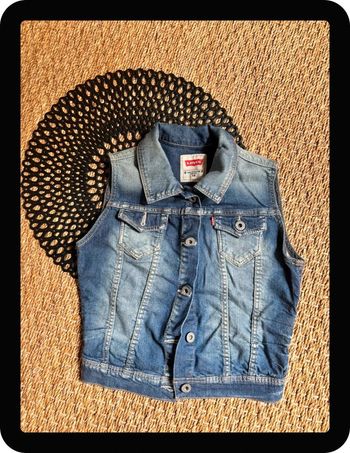 Veste sans manche jean