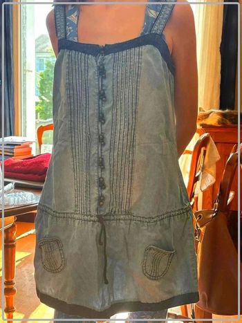 Tunique en jeans taille 36 marque blanco