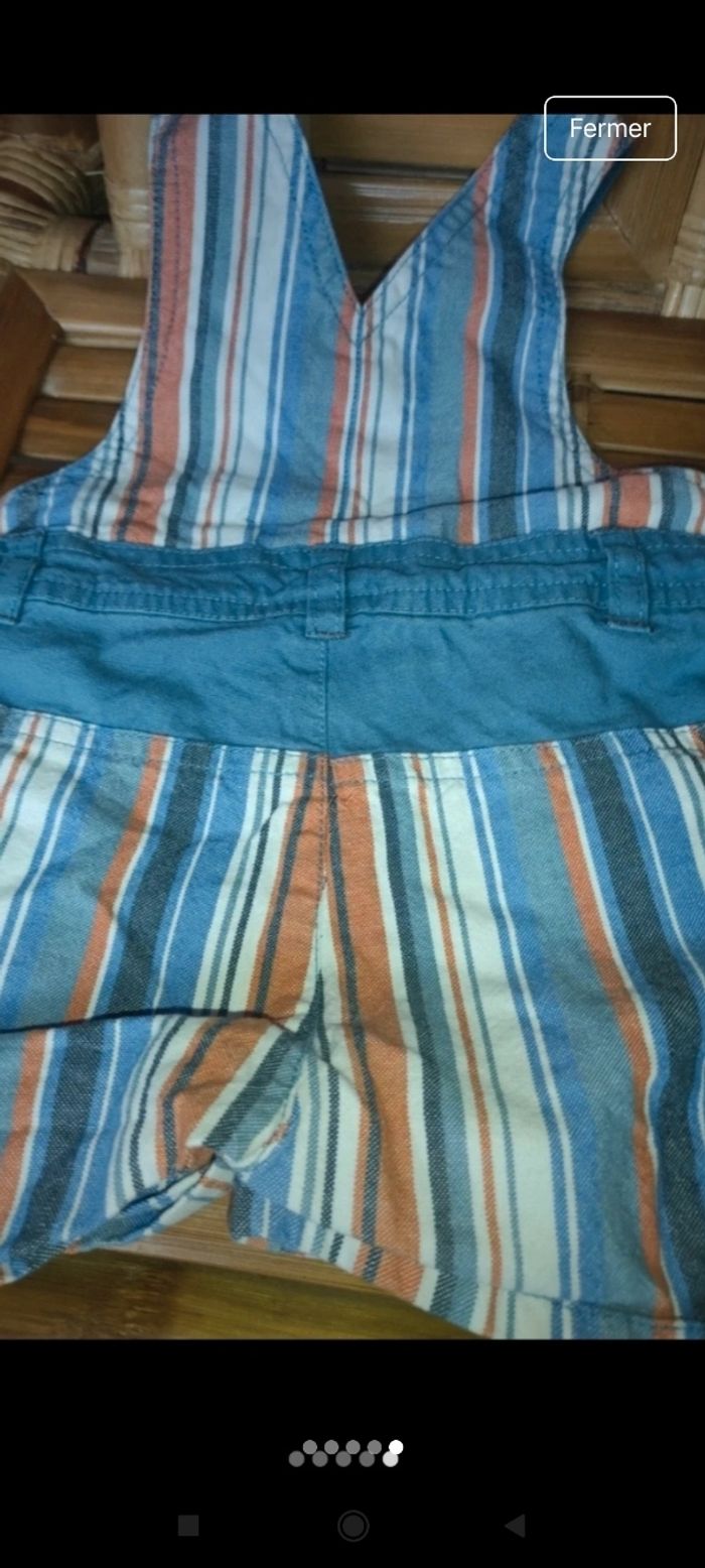 Salopette short e1 - photo numéro 2