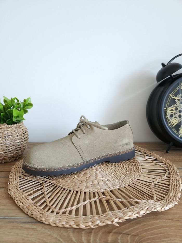 Derbies à lacets en cuir Suède Narrow Fit Birkenstock Pointure 41 - photo numéro 5