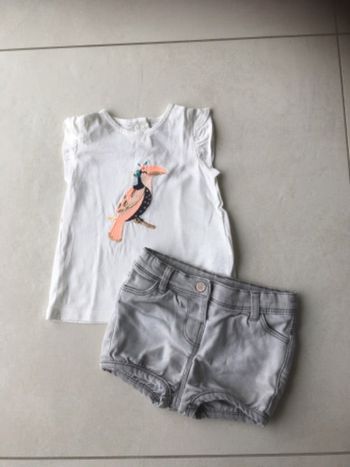 Ensemble short et tee shirt