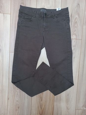 Pantalon marron promod 36