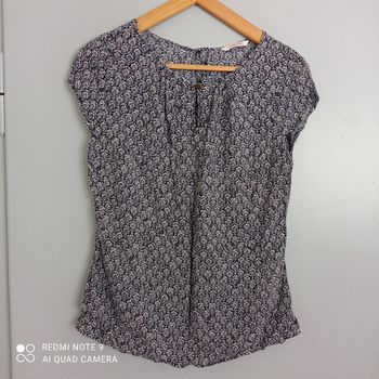 Blouse à fleurs t36/38 Camaïeu
