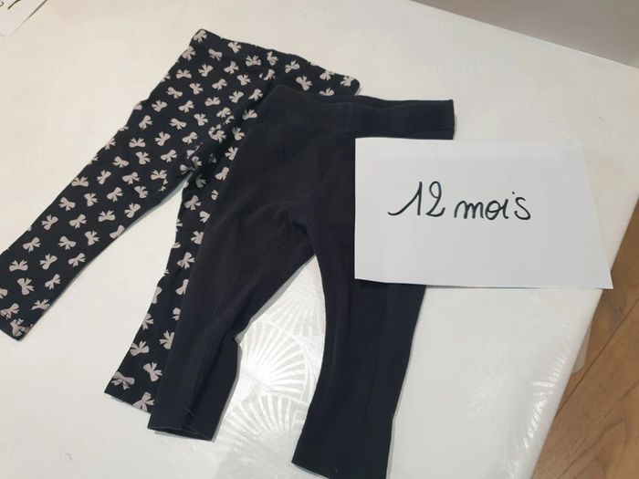 Lot legging 12 mois