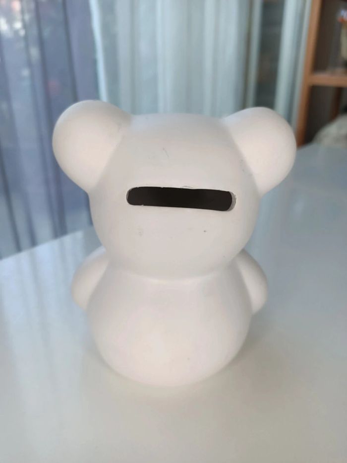 Tirelire ourson en céramique - photo numéro 2