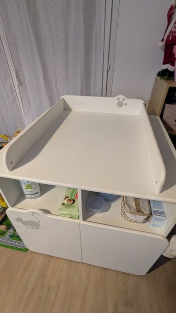 Table à Langer avec rangements
