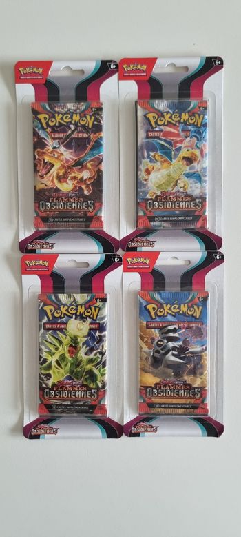 Set Complet Booster Flamme Obsidienne