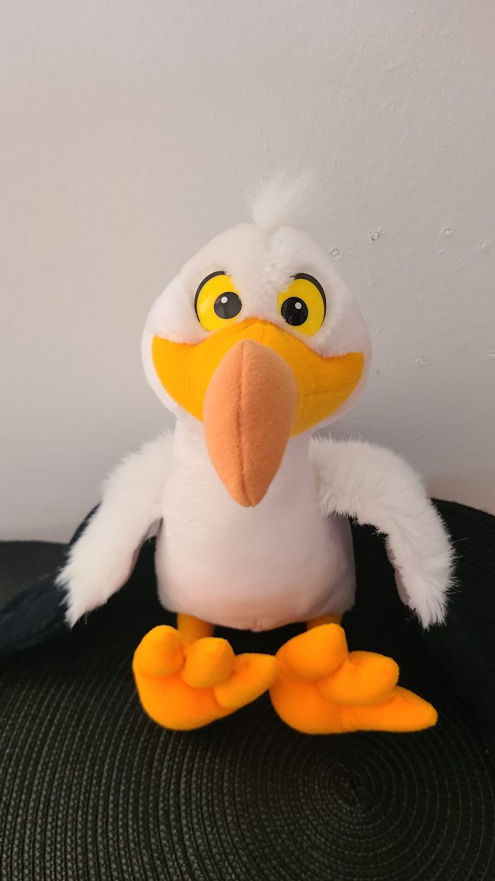 peluche mouette eureka petite sirene disney - photo numéro 2