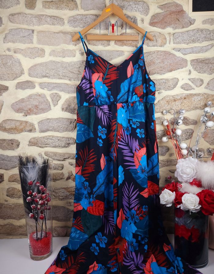 Combinaison ample noir et multicolore Femme taille 54 marque Asos 💎