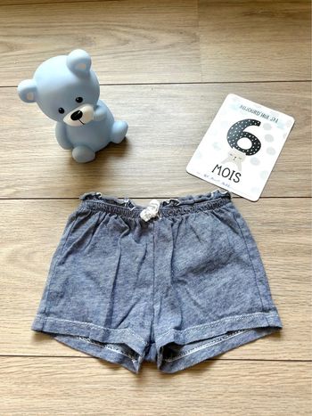 Short rayé