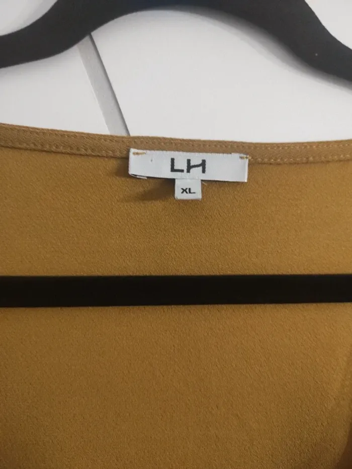 Blouse femme moutarde LaHalle taille XL - photo numéro 4